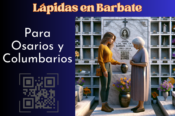 Lápidas para Osarios y Columbarios en Barbate, Cádiz. Pida Presupuesto