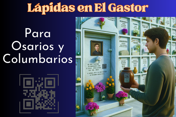 Lápidas para Osarios y Columbarios en El Gastor, Cádiz. Pida Presupuesto